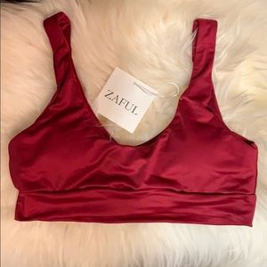 🌈3/$30🌈 Wine bikini top size m